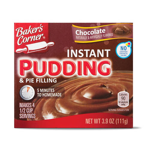 Baker's Corner Instant Chocolate Pudding Mix, 3.9 oz